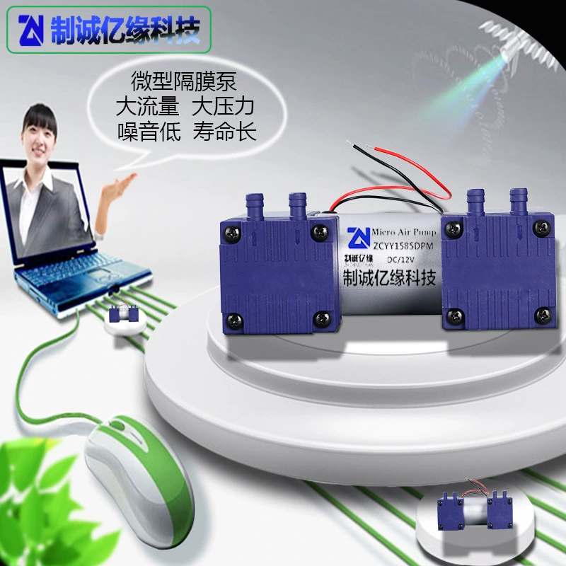 Пятно микро вакуум с отрицательным давлением мембранный насос 12v220v большой поток самовсасывающий насос с сильным давлением для красоты обычно используется