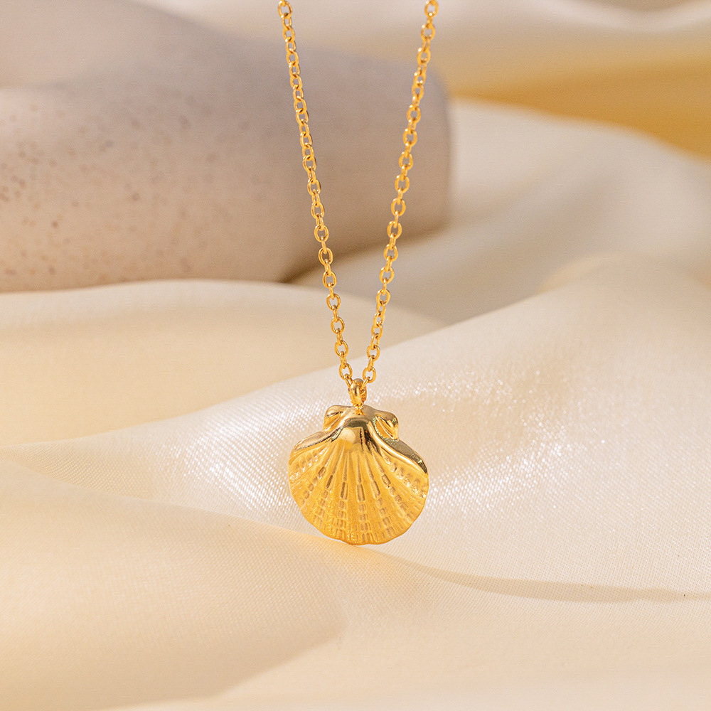 5g Weight 0.03µm-0.05µm Gold Plating Thickness PVD Coated Gold Plating Process Real Gold Plated Plating Material Zircon Inlay Material Rings, Earrings, Necklace Classification cable chain Chain Type Daily Occasion 304 Stainless Steel Material Starfish, Shell Pattern All Seasons Season Women's Gender IG Style, Marine Style Style Waterproof Non Tarnish, Inlay Craft PVD Coated Real Gold Plated 18K Gold Starfish Shell Titanium Steel IG Style Marine Style Waterproof Non Tarnish Rings Earrings Necklace 15