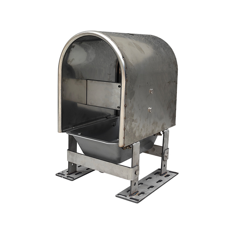 Cuero para beber a prueba de estiércol para cerdos, recipiente para beber automático de acero inoxidable 201 para cerdos, recipiente para beber de control de nivel de agua para granjas