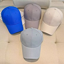 纯棉鸭舌帽子logo印字刺绣团队棒球帽活动餐饮工作帽大帽檐