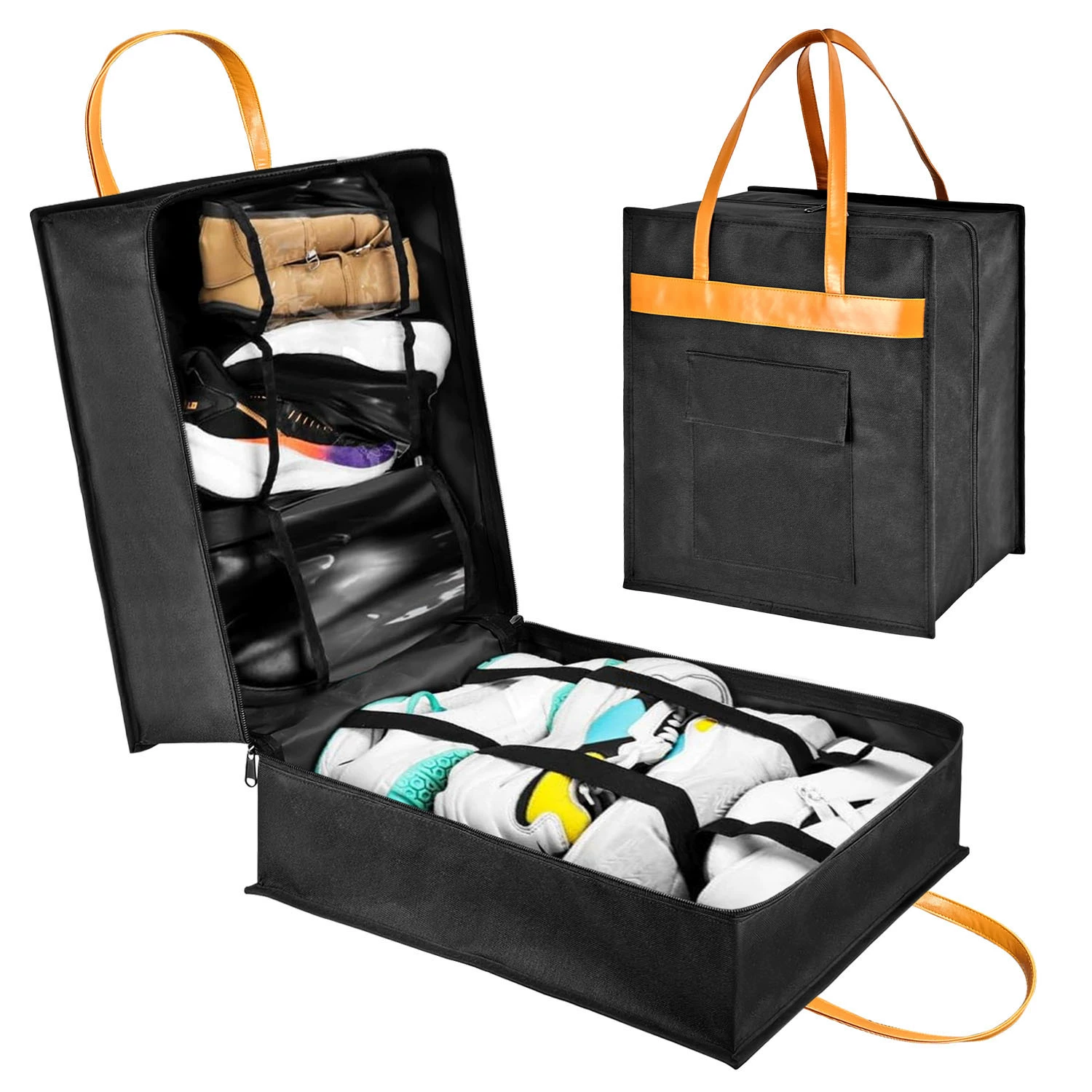 fabric under-bed Shoe Box from Yomiego