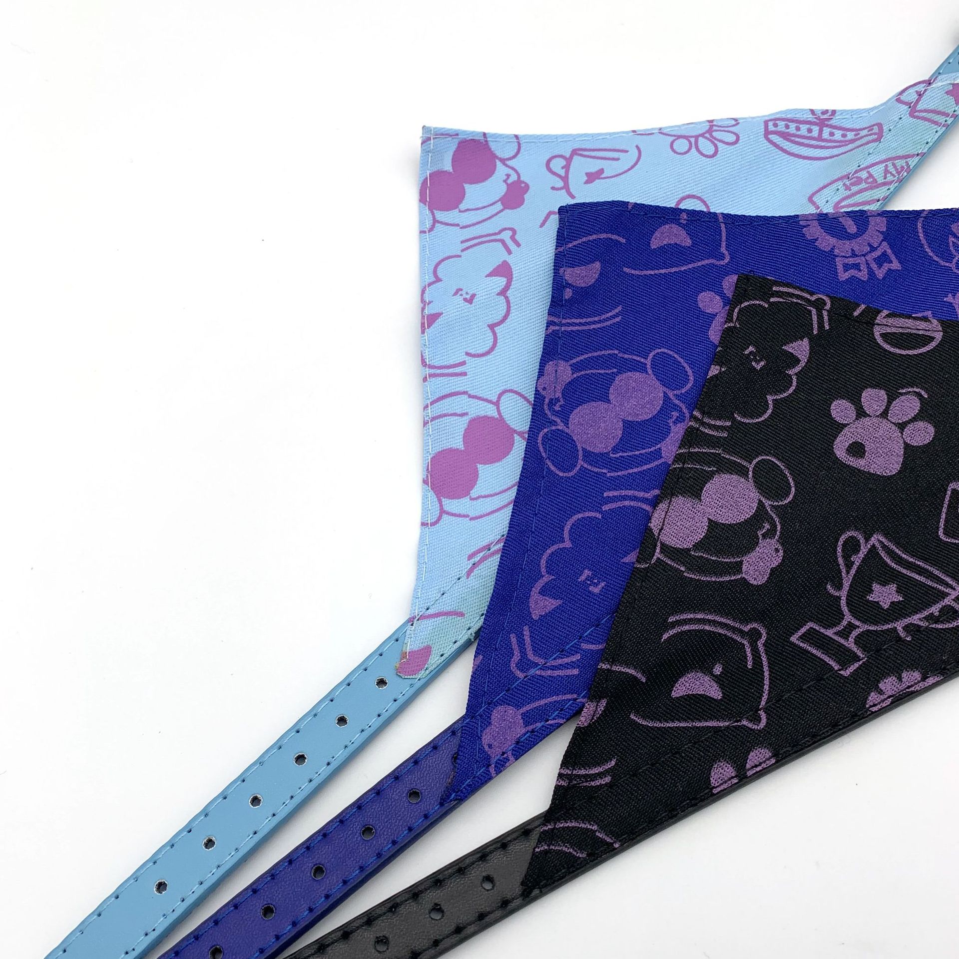 2025 nueva toalla de triángulo para mascotas collar de perro toalla de saliva para gatos Teddy Bo-Mei bufandas cuello