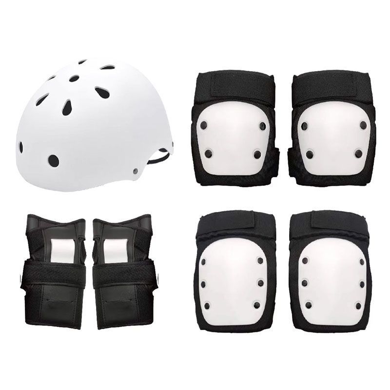 Roller Skating Protective Gear Set Skateboard Skating Adult Full Set Children's Anti-Fall Professional Knee Pads
