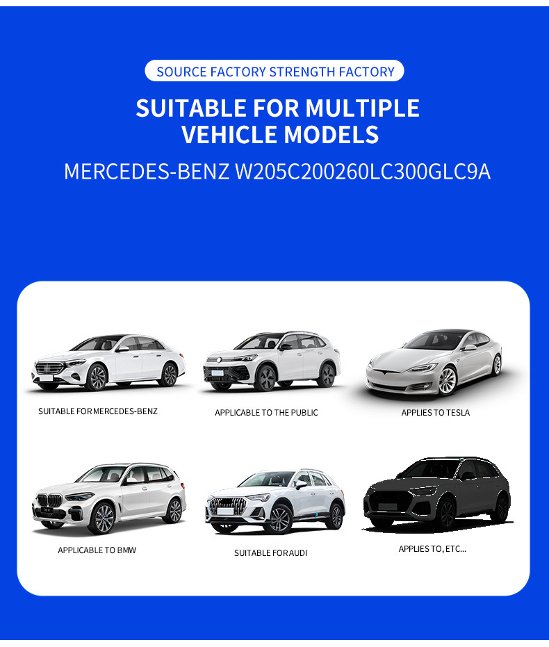 Source Factory Mercedes-Benz W205 Dedicated Sunroof Track Bracket Glass Slider Source Factory Parts