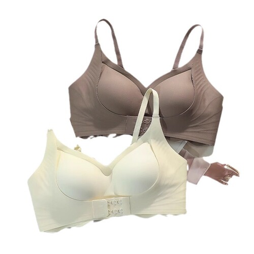 Crossed Measurement Bra for Women, Non-wire and Non-cup Bra to Gather and Lift the Breasts 