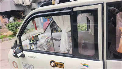 Electric four-wheel vehicle window rain Rain shield - shenghao-z1-z2-rain-eyebrow-2-pieces