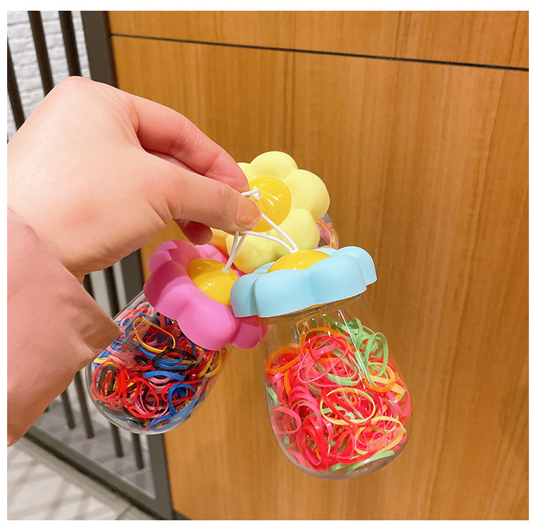 Simple Style Colorful Flower Plastic Polishing Rubber Band 1 Piece display picture 6