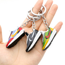 双勾1代3D立体潮流板鞋钥匙扣创意玩具饰品潮牌挂件挂饰钥匙链