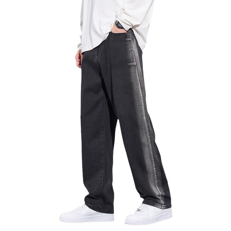 Spring retro casual denim jeans
