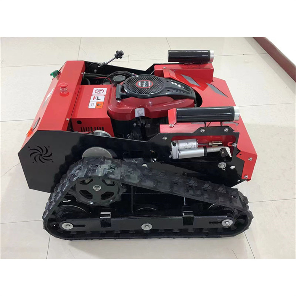 遥控电动割草机 履带式自走汽油剪草机 园林草坪荒草杂草梳草机