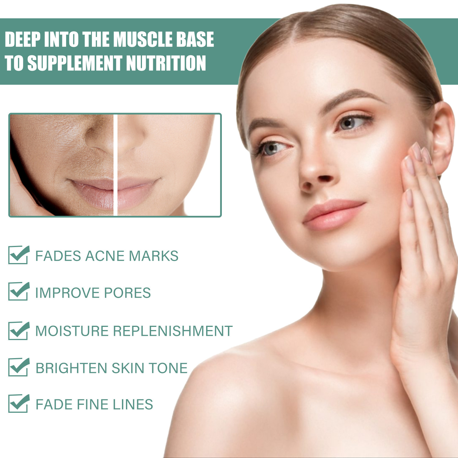 Το Jayswing essence ρετινόλης μειώνει τις λεπτές γραμμές, συσφίγγει το πρόσωπο, φωτίζει, συσφίγγει, ελαστικότητα, τρυφερότητα, αντιστέκεται_voghion.com