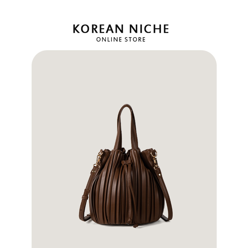 Nuova versione coreana da donna di nicchia Instagram tracolla a spalla singola di grande capacità con struttura semplice per il pendolarismo,_voghion.com