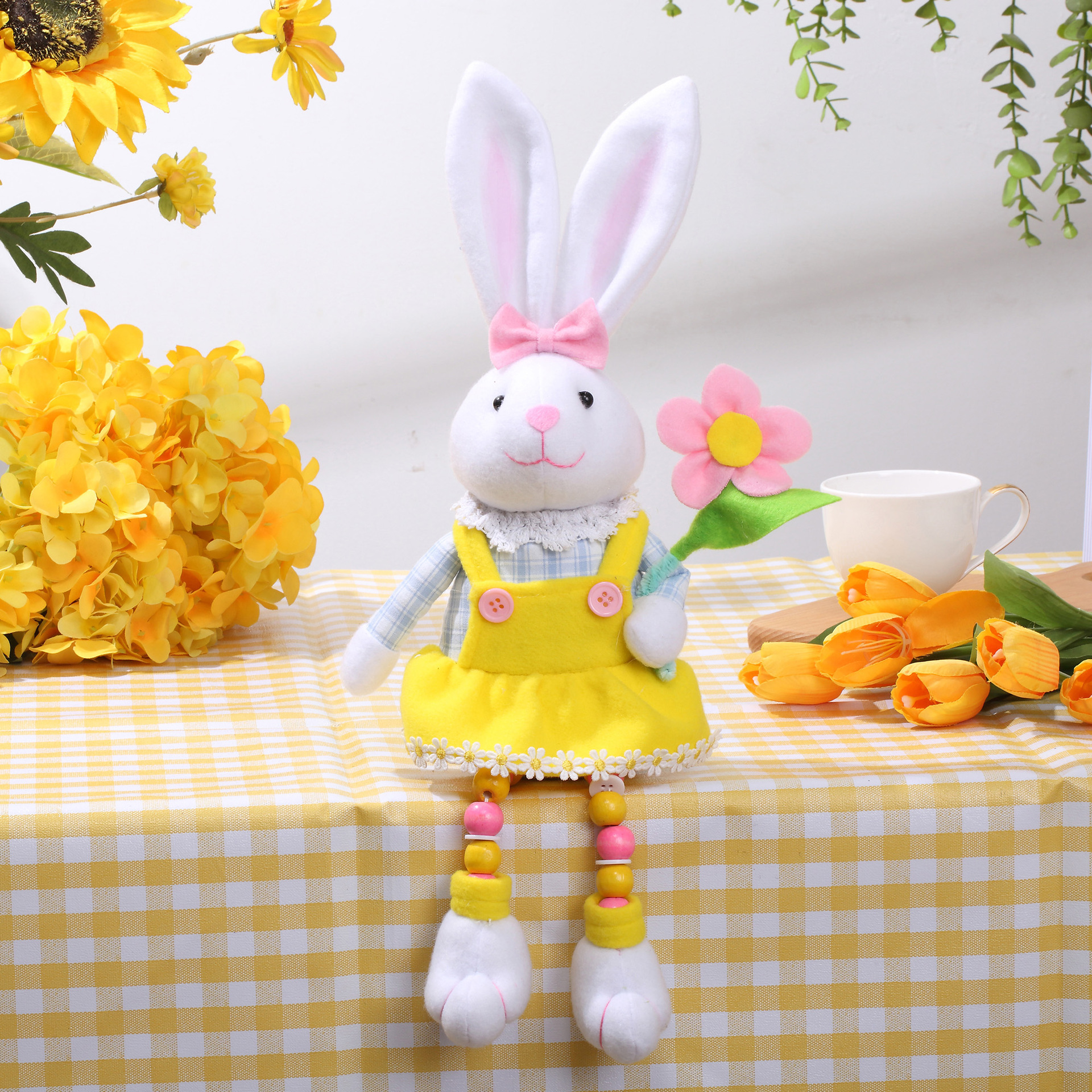 Christmas Pastoral Rabbit Nonwoven Festival Decorative Props display picture 4