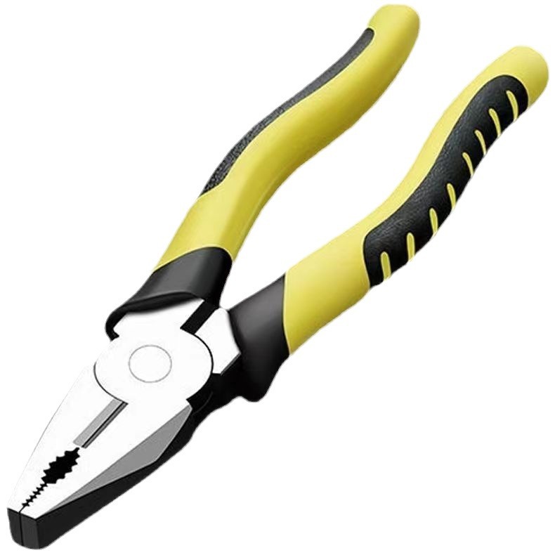 Fabricante de alicates Alicates de banco con mango de piel de tigre Alicates de alambre de acero Alicates de punta de aguja Alicates oblicuos Alicates de herramientas de hardware