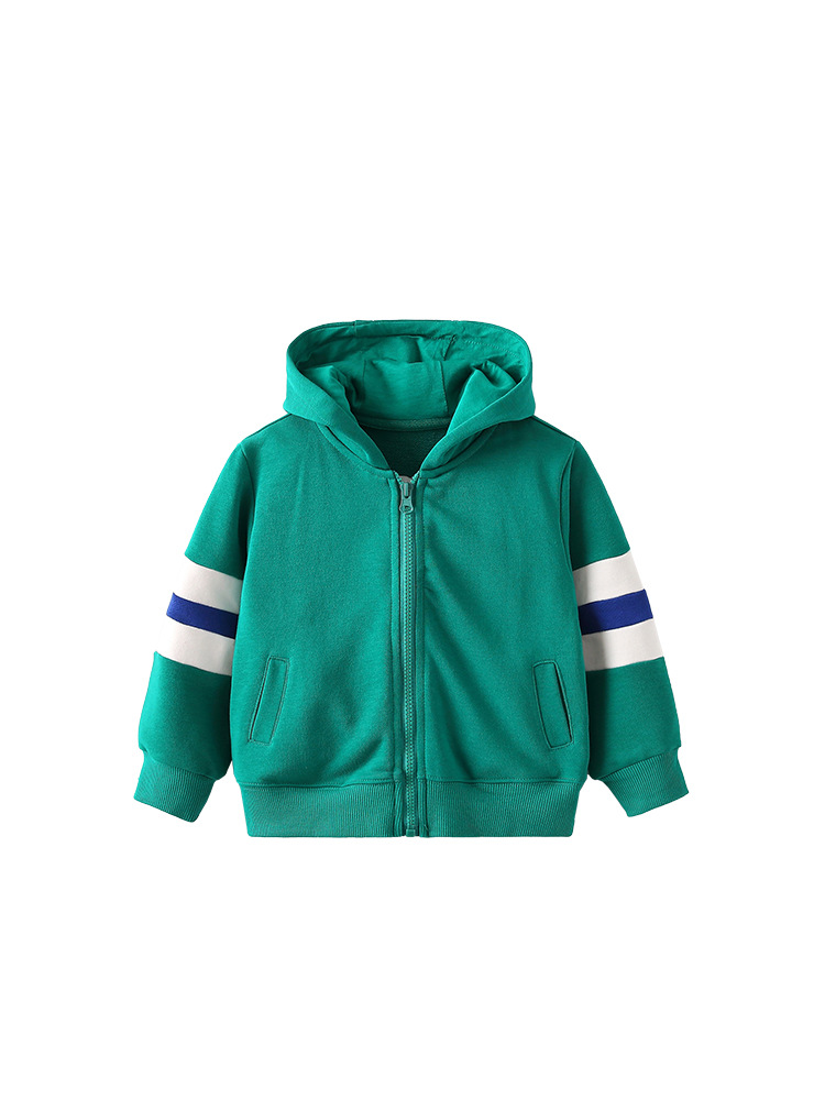 Malwee transfronterizo chaqueta de niño nuevo otoño y invierno Europa y los Estados Unidos niños con capuzas cardigan con cremallera de manga larga chaqueta