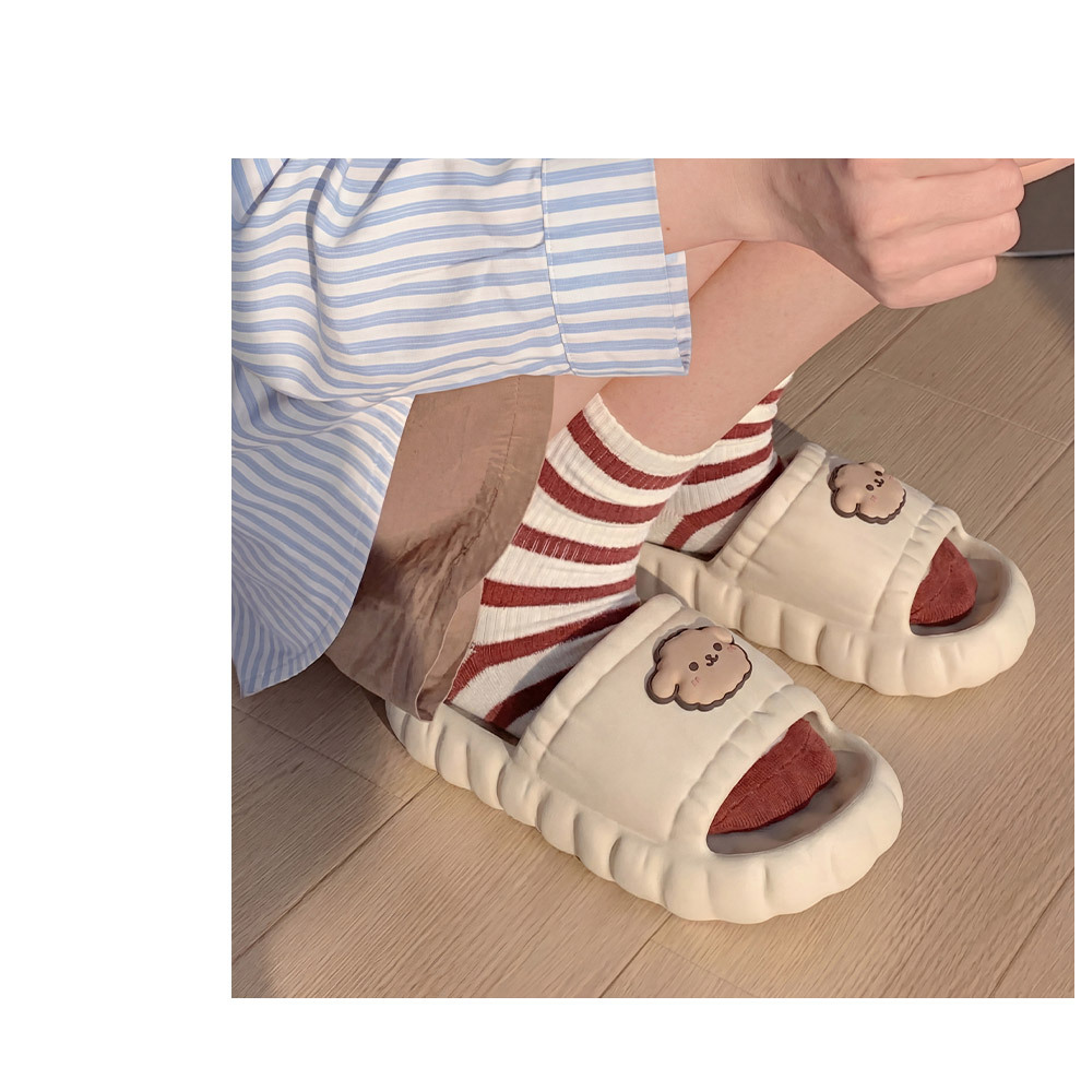 Pantofole cartoon da donna con suola morbida in eva per casa e esterni_voghion.com