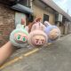 Trendy Labubu Second Generation Bubble Mart Sitting Party Vinyl Plush Toy Labubu Doll Blind Box