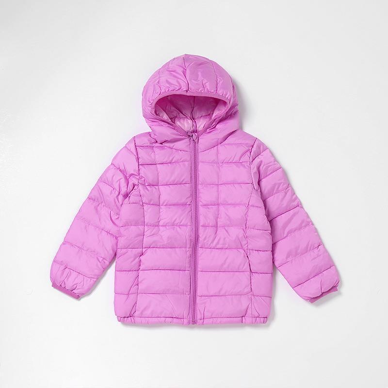 2024 chaqueta de plumas para niños nuevos ligero corto mediano y grande abrigo de algodón acolchado para niños Otoño e Invierno chaqueta acolchada de algodón abrigo de bebé