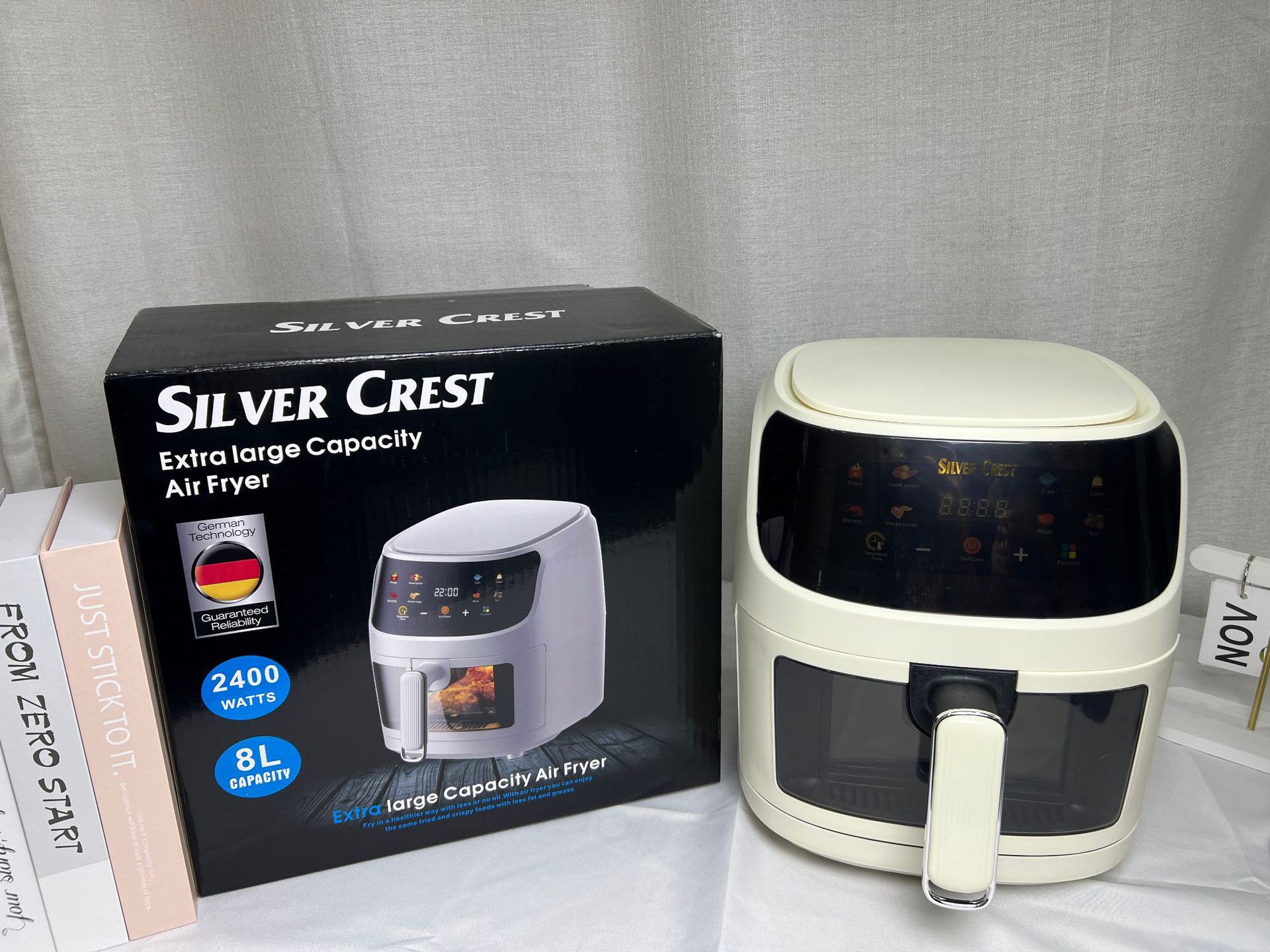 8L 에어프라이어 유럽형 [220V—유럽형 플러그