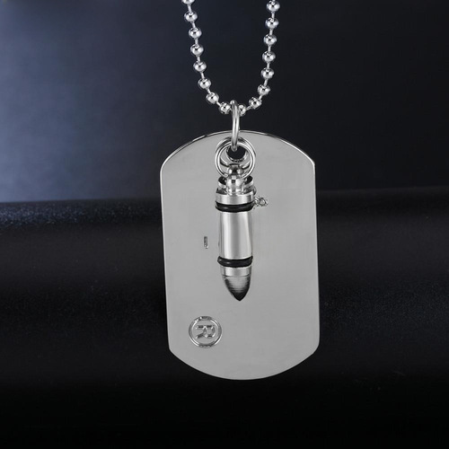 Wholesale Fashionable & Unique Western-Style Accessories: U.S. Military-Style Men's Necklace and Sweater Chain