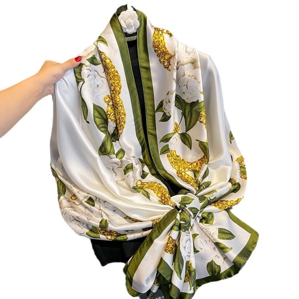 Summer silk beach cloak
