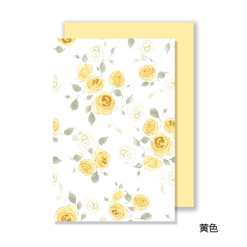 Qisejin Yongye Xinghe Papel de embalaje DIY Embalaje de regalo hecho a mano Florería Florería Florería Papel de embalaje de flores