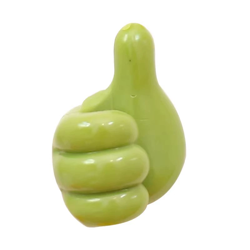 Большой палец - петля для рук thread hook карикатура творческий набор данных кабель хранения и организации в офисе кухне ванной угол пальца