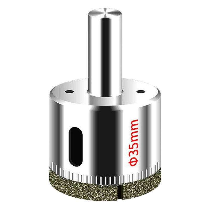 Производитель поставляет открывалку для стеклянных отверстий, сверло для плитки, наждачное сверло с гальваническим покрытием, инструмент для сверления мраморных буддийских бусин