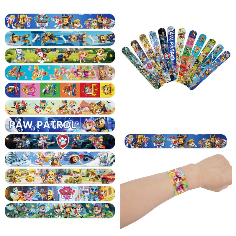 Paw Patrol Snap Ring Children's Anime Cartoon Bracelet Toy Snap Ring Party Gift Ornament Paw Patrol Dog Paw Patrol Snap Ring Children's Anime Cartoon Bracelet Toy Snap Ring Party Gift Ornament Paw Patrol Dog