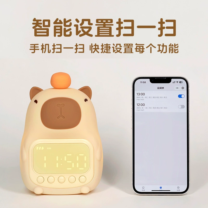 Minimalistic cartoon creative lights for bedroom, night light