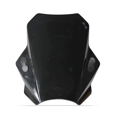 Motorcycle front windshield Yamaha Honda Ducati - black