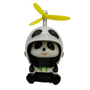 パンダ破風アヒル 車載装飾 ヘルメット電動バイク車内対応 デザイン豊富