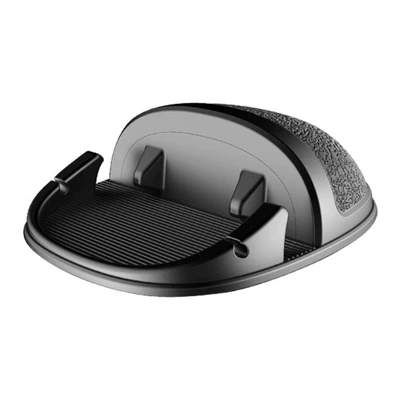 Car Mobile Phone Holder Navigation Rack Car Mobile Phone Holder Support Car Mobile Phone Anti-Slip Mat Center Console Holder (Car phone holder) - blackts058