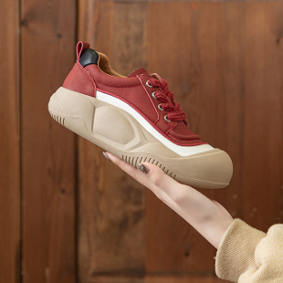 2025 Spring New Retro Versatile Shoes Comfortable Soft Sole Flats Sports Casual Large Size Women's Shoes 41-43