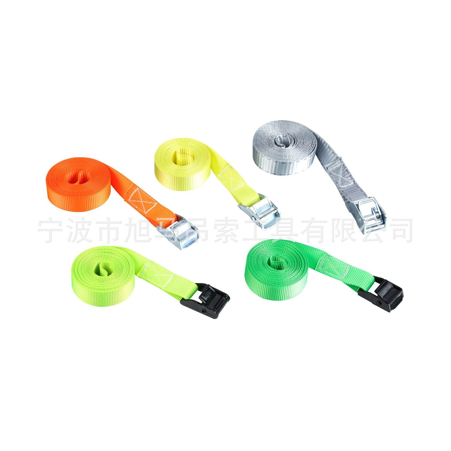 3.8cm1.5寸压扣汽车货物货车带子收紧器捆绑带紧固器固定带织带