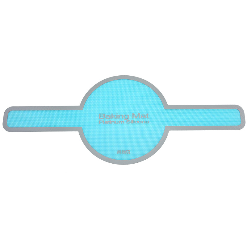 Cocina Pan para hornear estera de silicona herramienta para hornear transferencia de masa platino estera de silicona para hornear mango largo estera del Horno Holandés