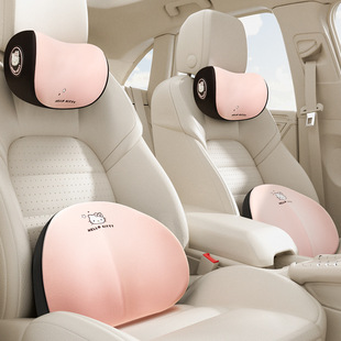 Kitty car headrest neck pillow car pillow car seat headrest new cute girl car pillow