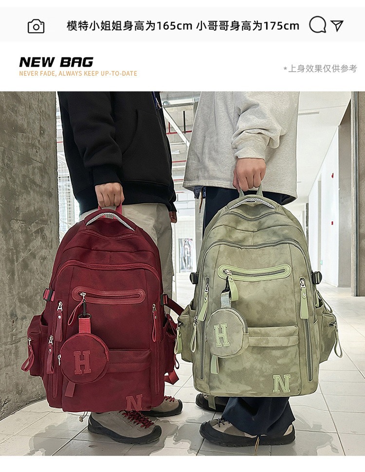 Rucksack für Jungen und Mädchen, Schulrucksack für Universität, Mittelschule und Gymnasium, Grundschule, großes Fassungsvermögen, Reiserucksack, Schulanfang