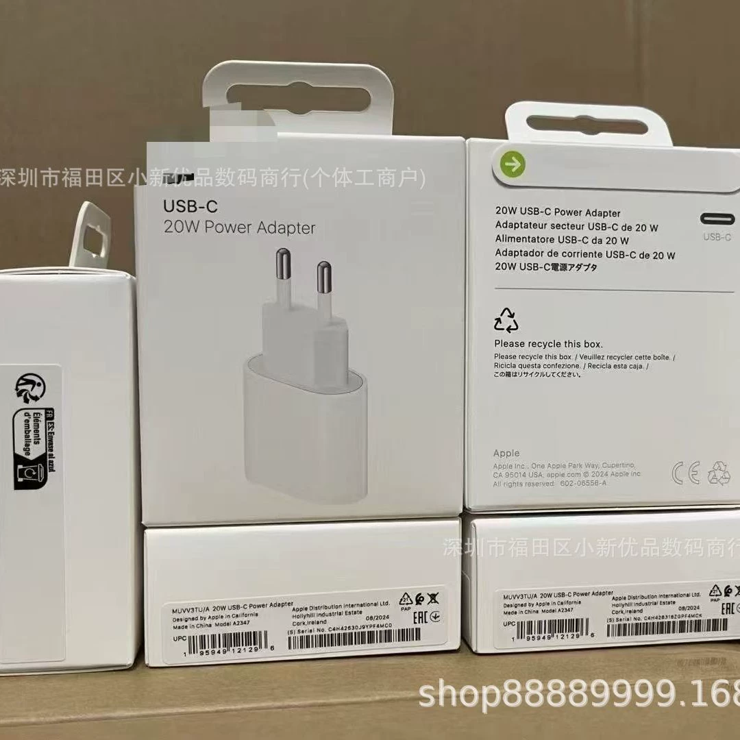 20Вт Apple, оригинальное зарядное устройство, сумка, набор, 20Вт