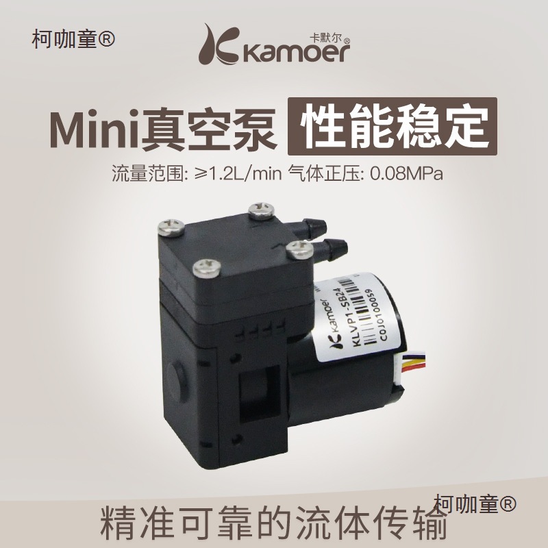 卡默尔真空泵小泵隔膜泵12v气泵压缩机工业24伏微型泵 klvp麦太保