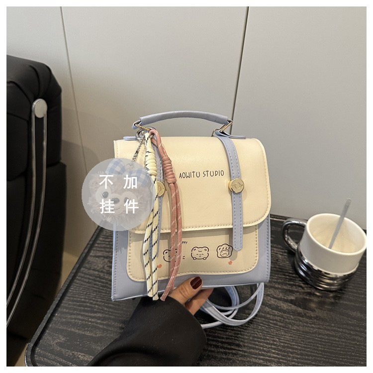 Bolsos retro para mujer 2025 primavera y verano nuevo bolso de mano textura bolso de hombro de color de contraste de todo fósforo bolso de mensajero de moda moda