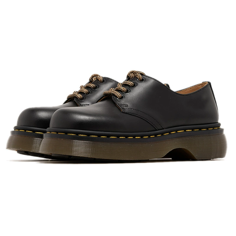Туфли-лодочки на платформе Martens, натуральная кожа, массивная подошва, женские 35–40