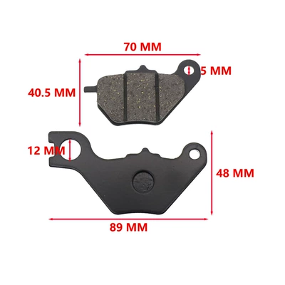 Pads, Go-Karts, Atvs, Atvs, Tormoz supportları