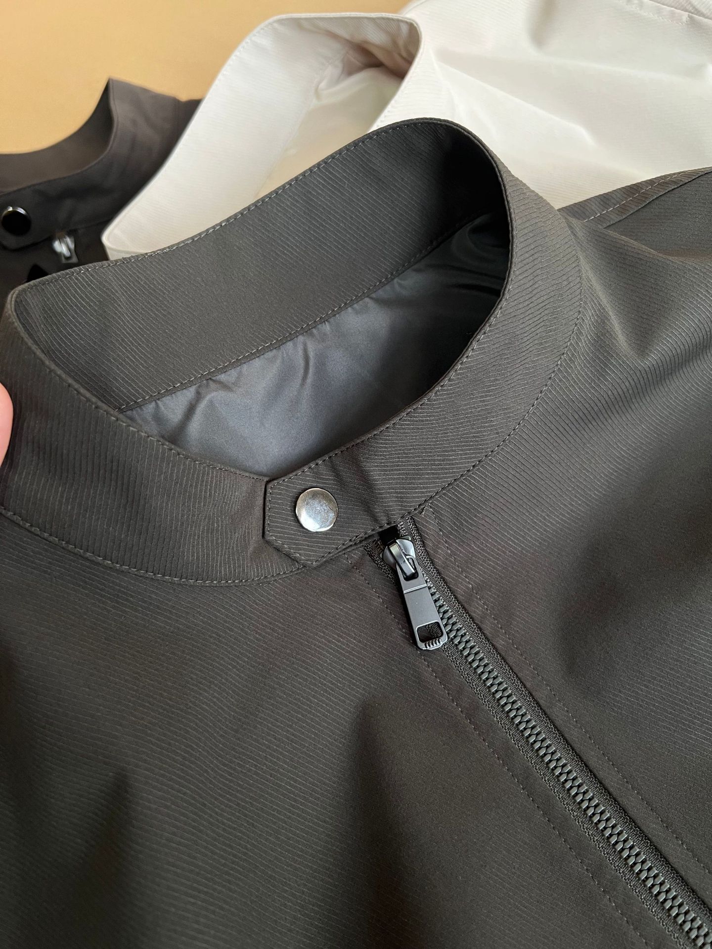 Spring And Autumn American Classic Harrington Executive Windproof Breathable Men's Commuter Stand Collar Zipper Jacket_viptrois.com