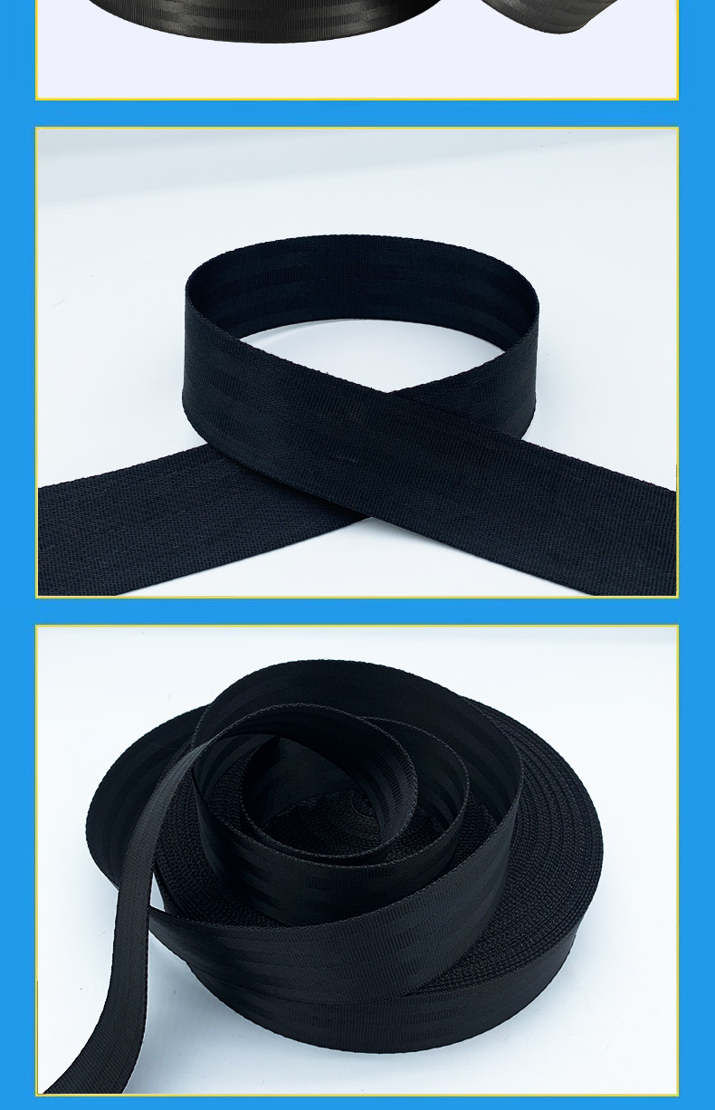 High Strength Polyester Cargo Lashing Strap Car Safety Belt