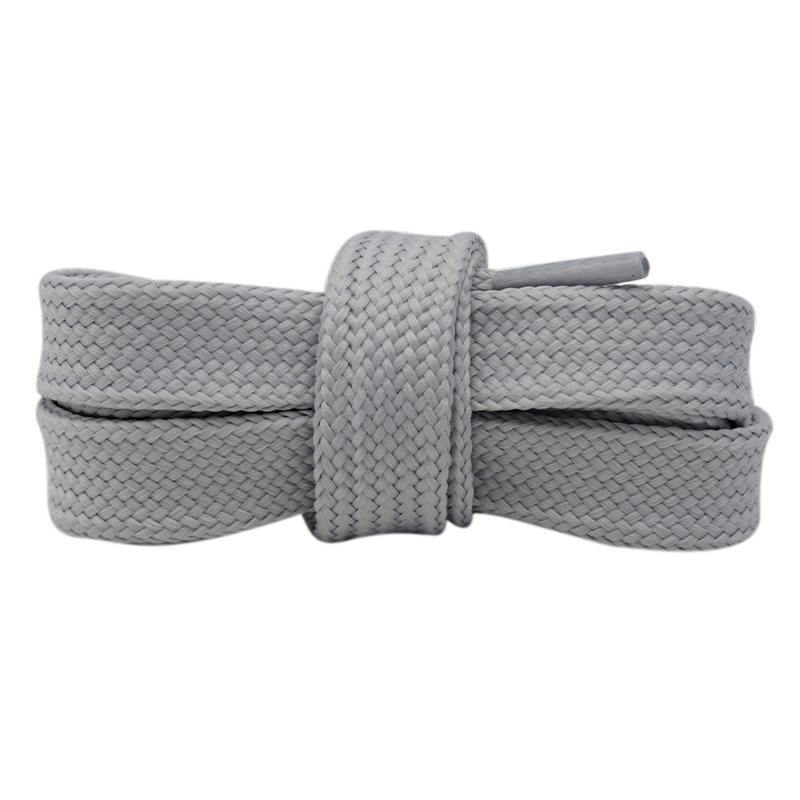 Coolo oro poliéster color sólido plana grasa zapatos ancho de banda 1,8 cm pantalones cuerda elástica banda suéter sombrero cuerda con accesorios