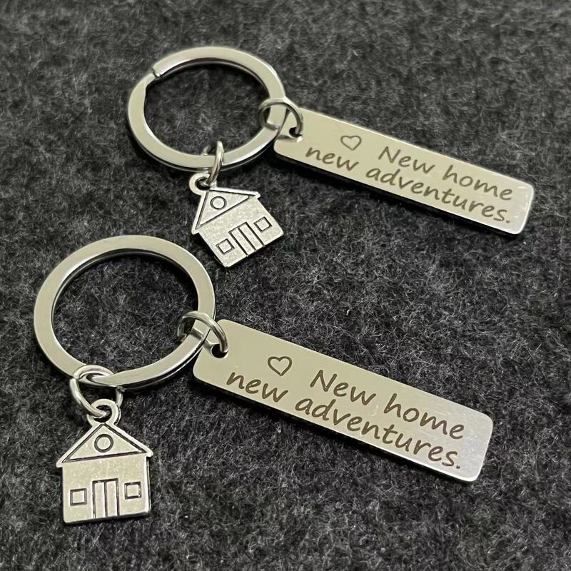 New Home New Adventures Moving to a New Home Commemorative Keychain New Home New Adventures Moving to a New Home Commemorative Keychain