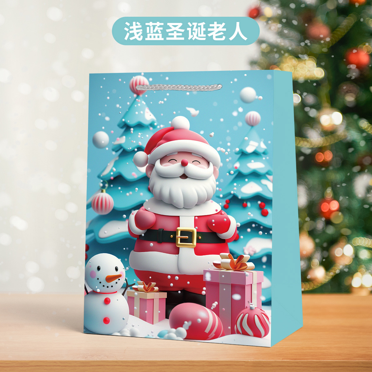 Bolsas de papel kraft engrosadas y ecológicas portátiles, pasteles de luna de té, regalos de alta gama, bolsas de embalaje, tarjetas blancas, venta al por mayor transfronteriza