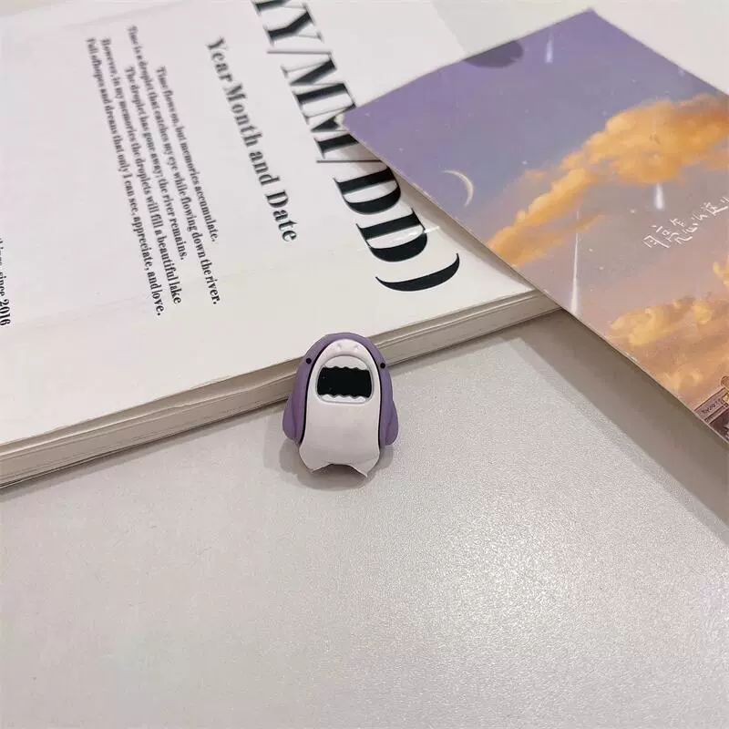 Защитник кабеля для зарядки (Apple Huawei) 3D мультперсонаж из силикона, универсальный для Lightning и USB-C