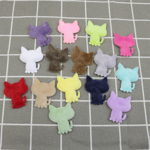 Cute Plush Kitten Embossed Handmade diy Headwear Hair Accessories Hairpin Accessories Garment Decoration Materials
